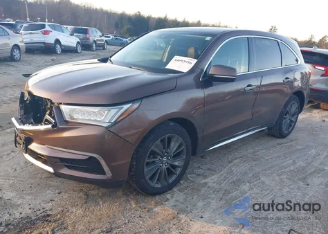 2019 Acura Mdx Tech Pkg z USA, uszkodzony, nr VIN 5J8YD4H58KL014228